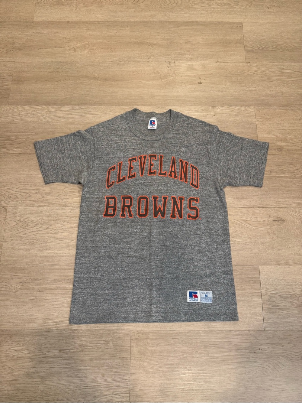 vintage 90’s cleveland browns russell athletic single stitch t shirt M mens